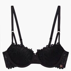SAVAGE X FENTY LIGHTLY LINED LACE BALCONETTE BRA